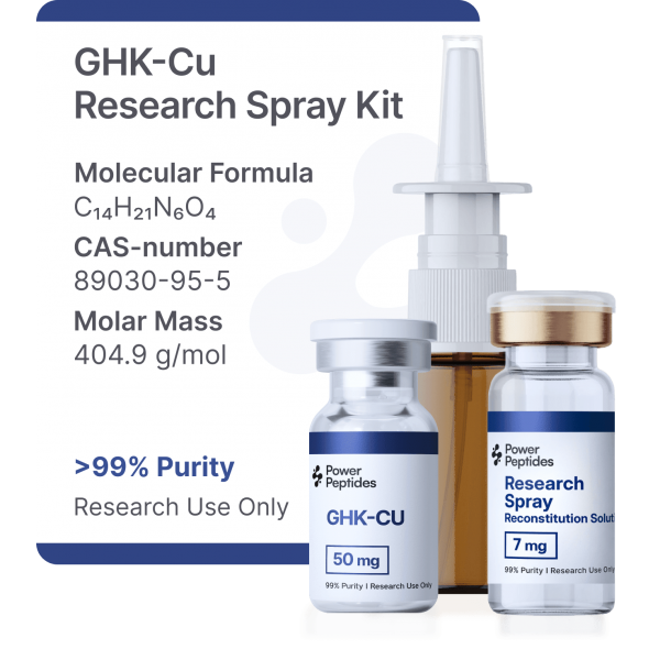 GHK-Cu - 50mg - Research Spray Kit
